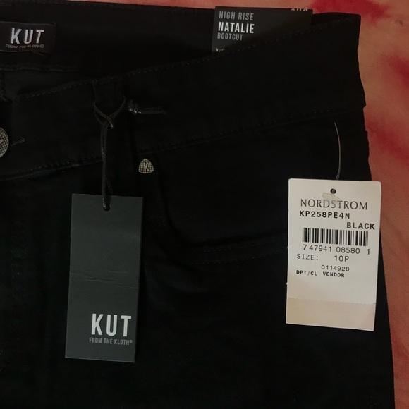 Black Boot Cut Jeans - Picture 3 of 6